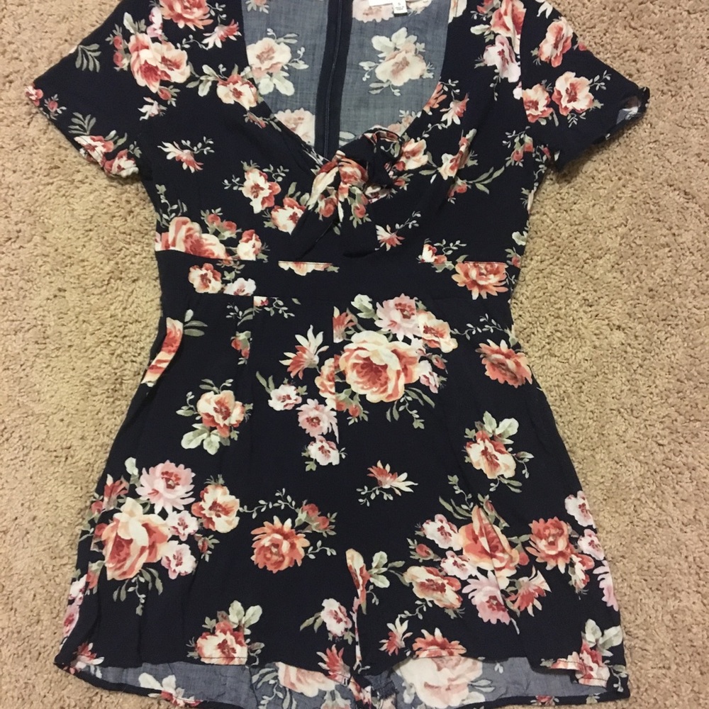 Floral Romper